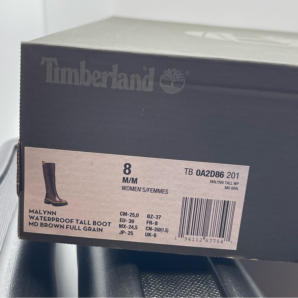 Timberland Malynn Waterproof Tall Boot NWT - Picture 10 of 10